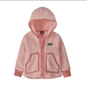 Patagonia Pink Fleece Baby Jacket